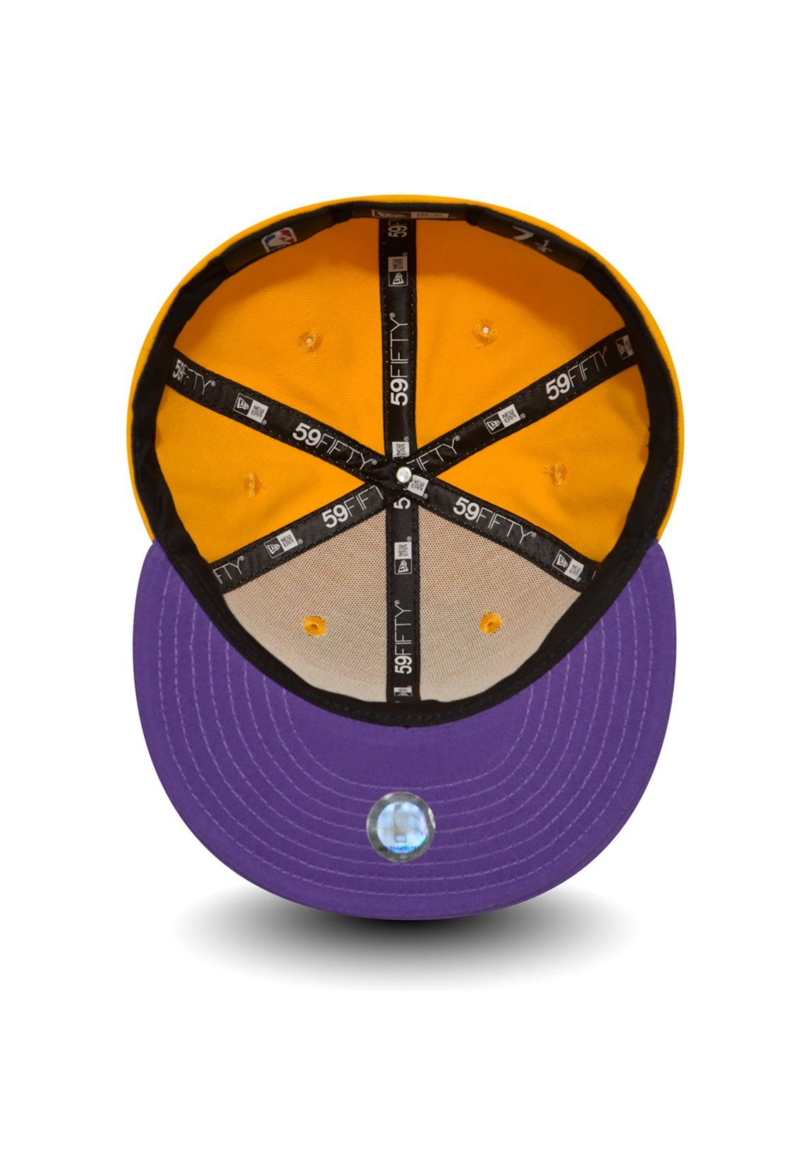 New - Cap Baseball 59Fiftys Cap Era - Yellow-Purple LA New Era LAKERS gelb
