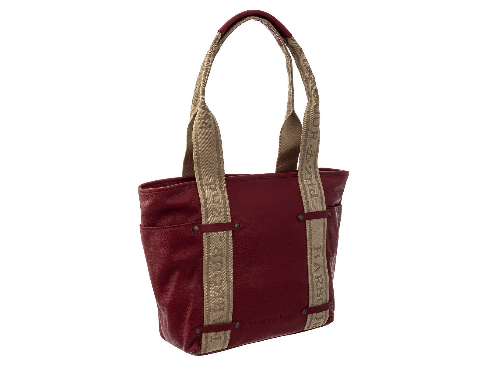 HARBOUR 2nd Shopper Gina Tote-Style-JP Shopper (ein Stück, 1-tlg., ca. B/H/T 42/30/10 cm), Logo