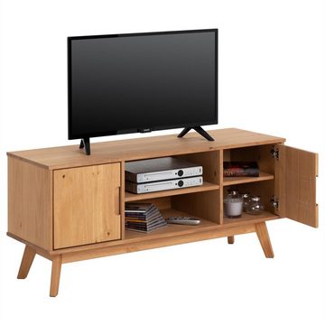 IDIMEX Lowboard TIVOLI, Lowboard TV Möbel Fernsehtisch Schrank Bank skandinavisches Design geb