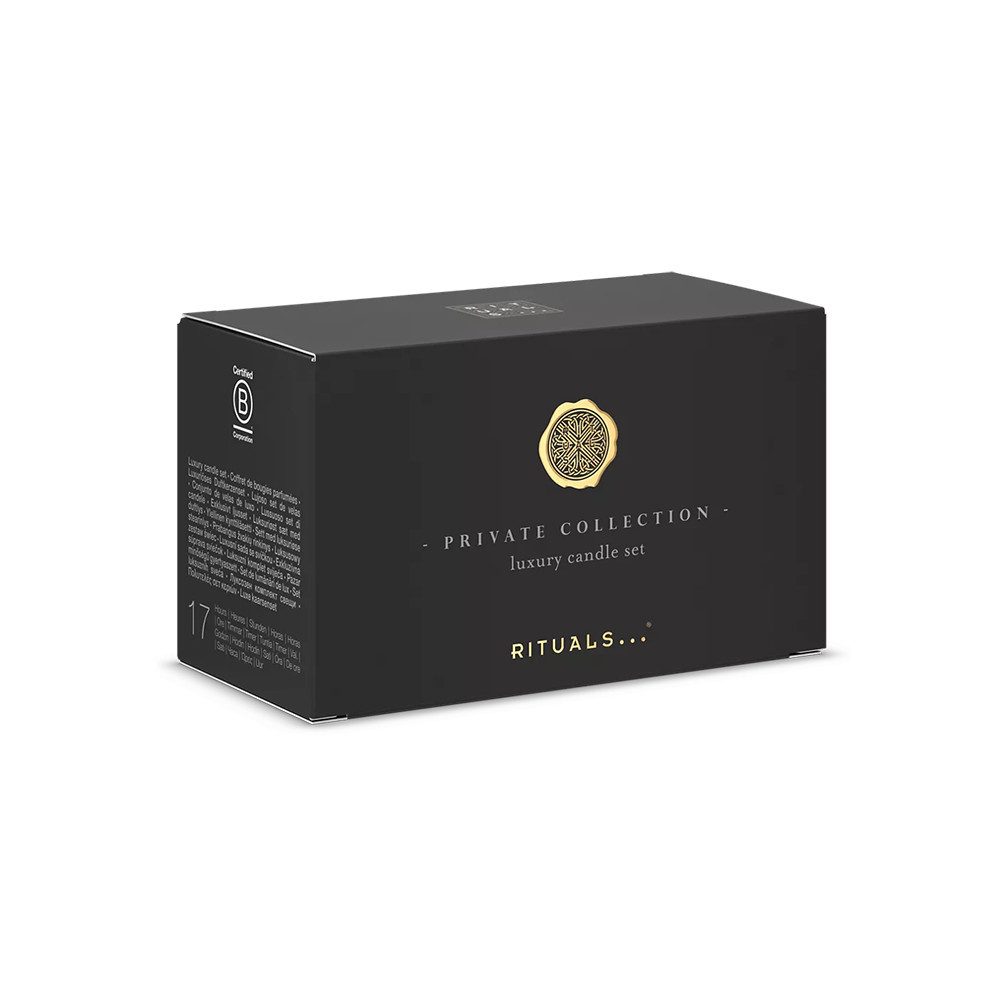Rituals Pflege-Geschenkset Rituals Private Collection Candle Set, 2-tlg., Elegantes Kerzenset für entspannende Atmosphäre