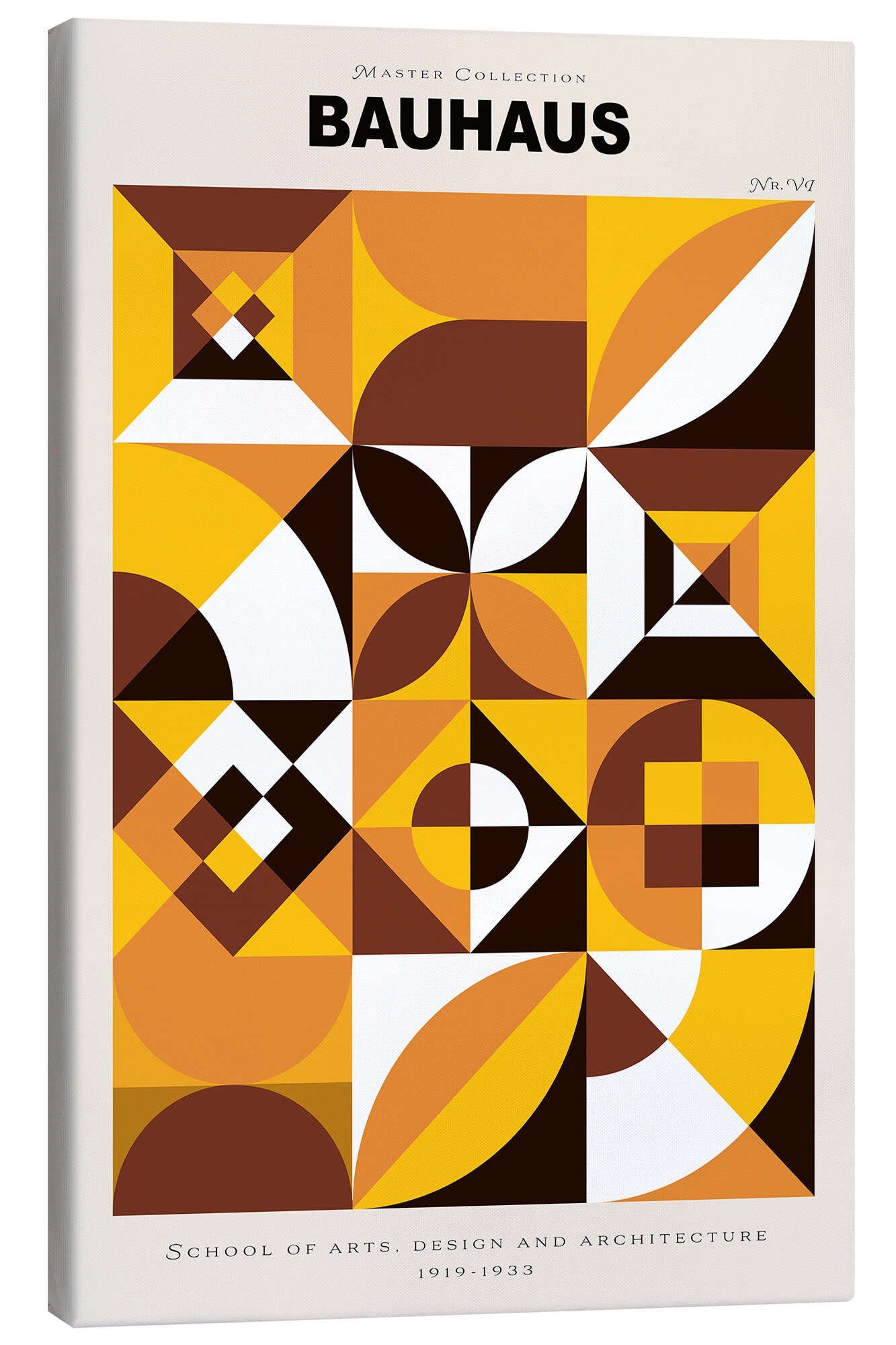 Posterlounge Wandbild Bauhaus Nr. 6, Exhibition Posters, erhältlich als Poster, Leinwandbild, Wandsticker oder Acrylglasbild