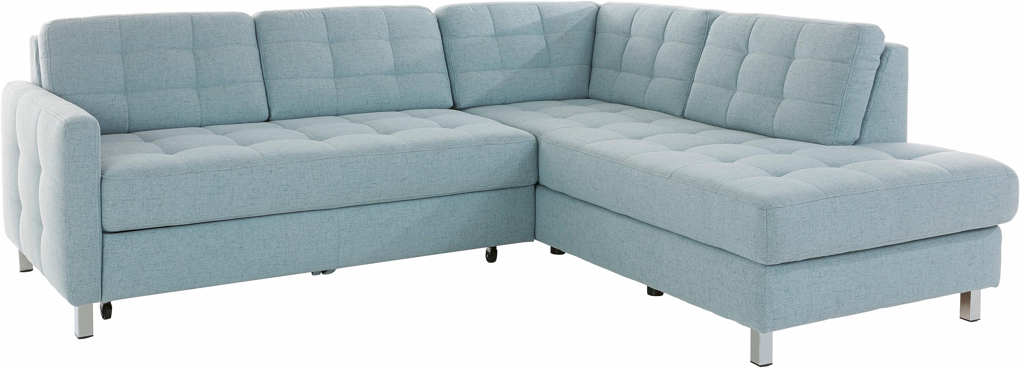 sit&more Ecksofa Picasso L-Form, wahlweise mit Bettfunktion und Bettkasten