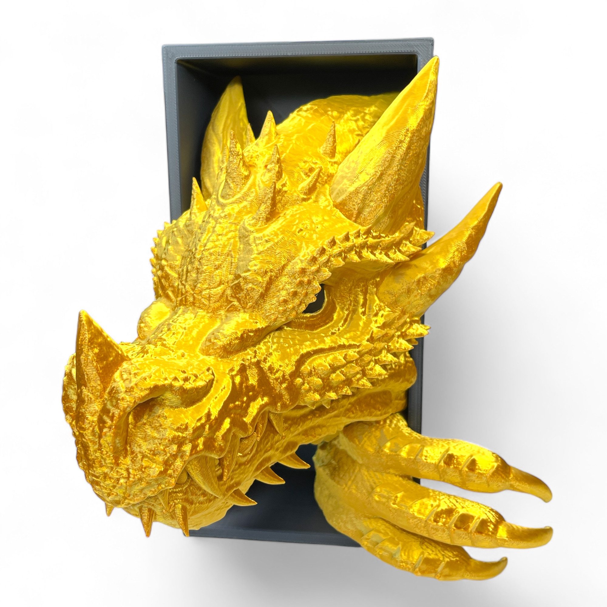 Der Krämer Buchstütze Drache 3D Figur Book Nook 20cm