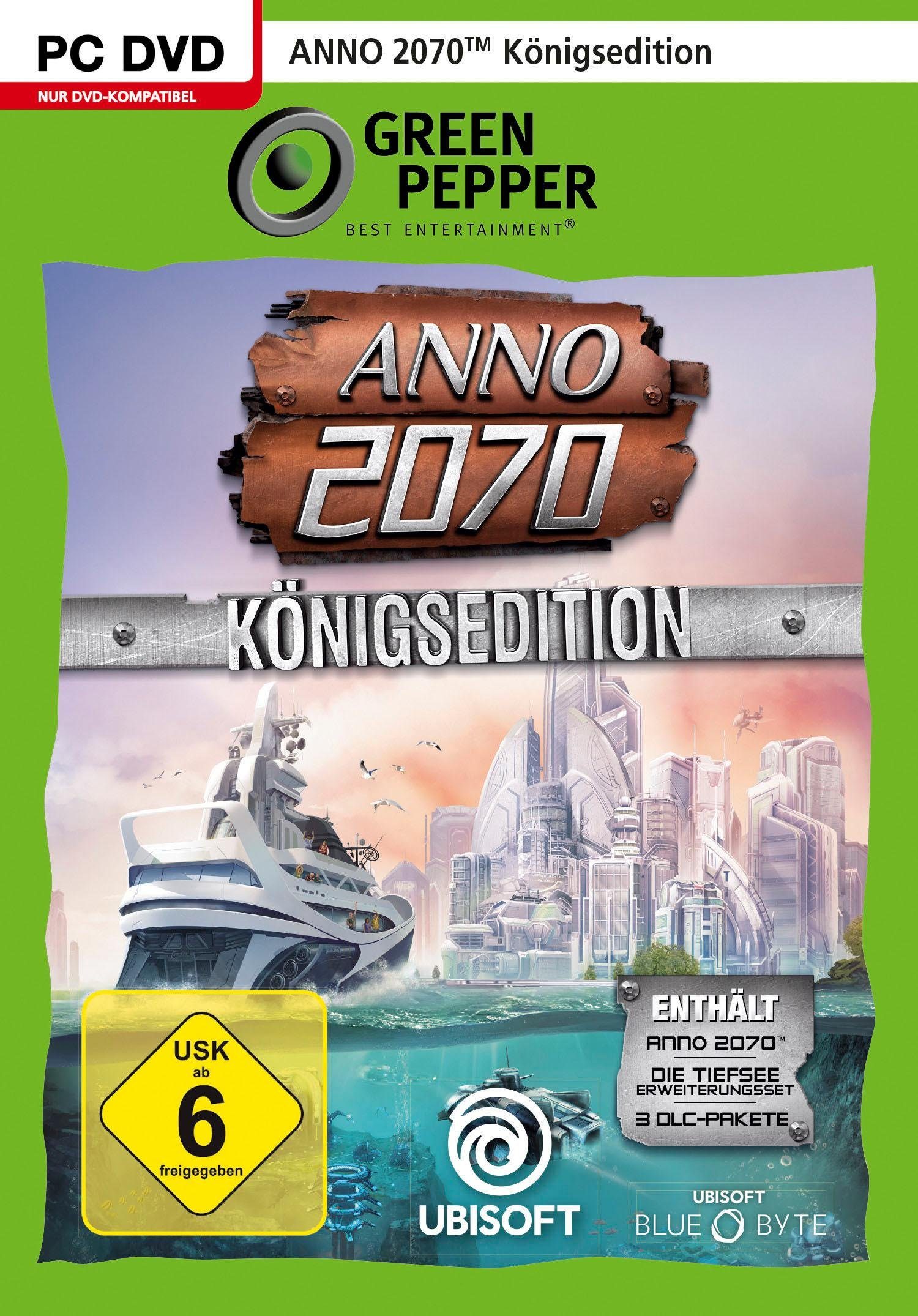 Image of Anno 2070 Königsedition PC, Software Pyramide