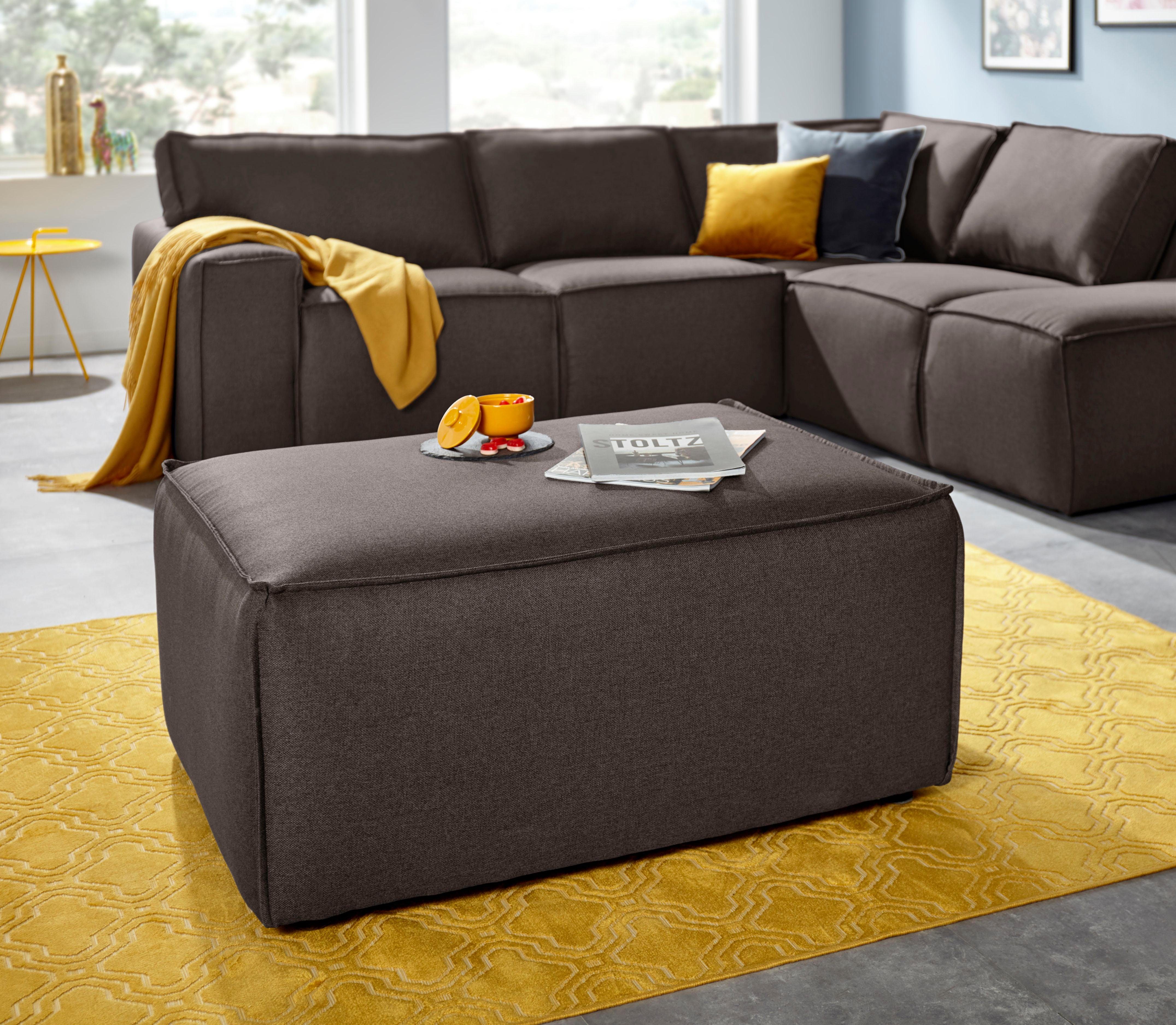 INOSIGN Polsterhocker »Korban«, bodentiefe Optik | OTTO INOSIGN Polsterhocker »Korban«, bodentiefe Optik | OTTO