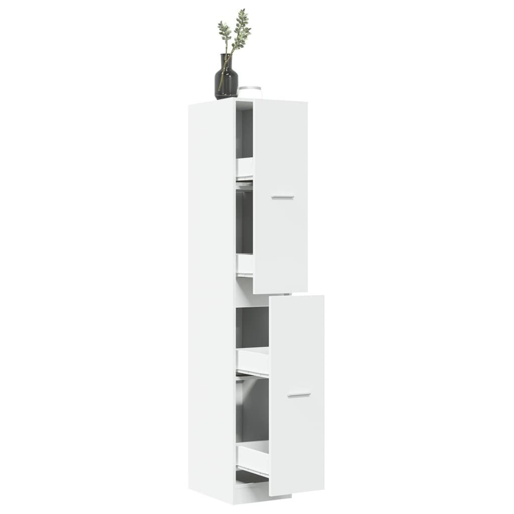 vidaXL Schrankmodule Apothekerschrank Weiß 30x41x174,5 cm günstig online kaufen