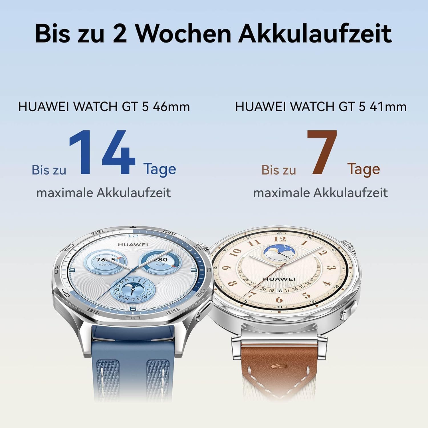 Huawei Erweiterte Lauf & Fahrradfunktionen Damen's Bis zu 7 Tage Akkulaufzeit Smartwatch (3,6 cm/1,43 Zoll, Android iOS), Damen Fitness-Tracker mit Gesundheitsmonitor & langer Akku