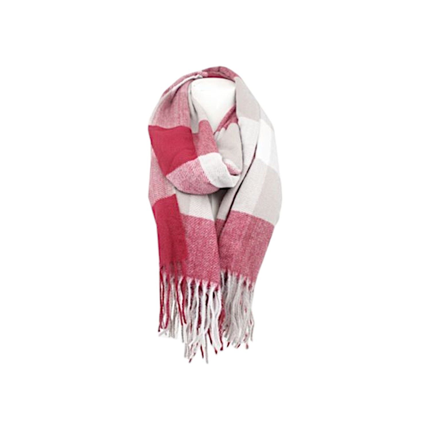 VewoTex Schal für Damen » Cashmera Soft » Winterschal Karo Muster, (Kein Se günstig online kaufen