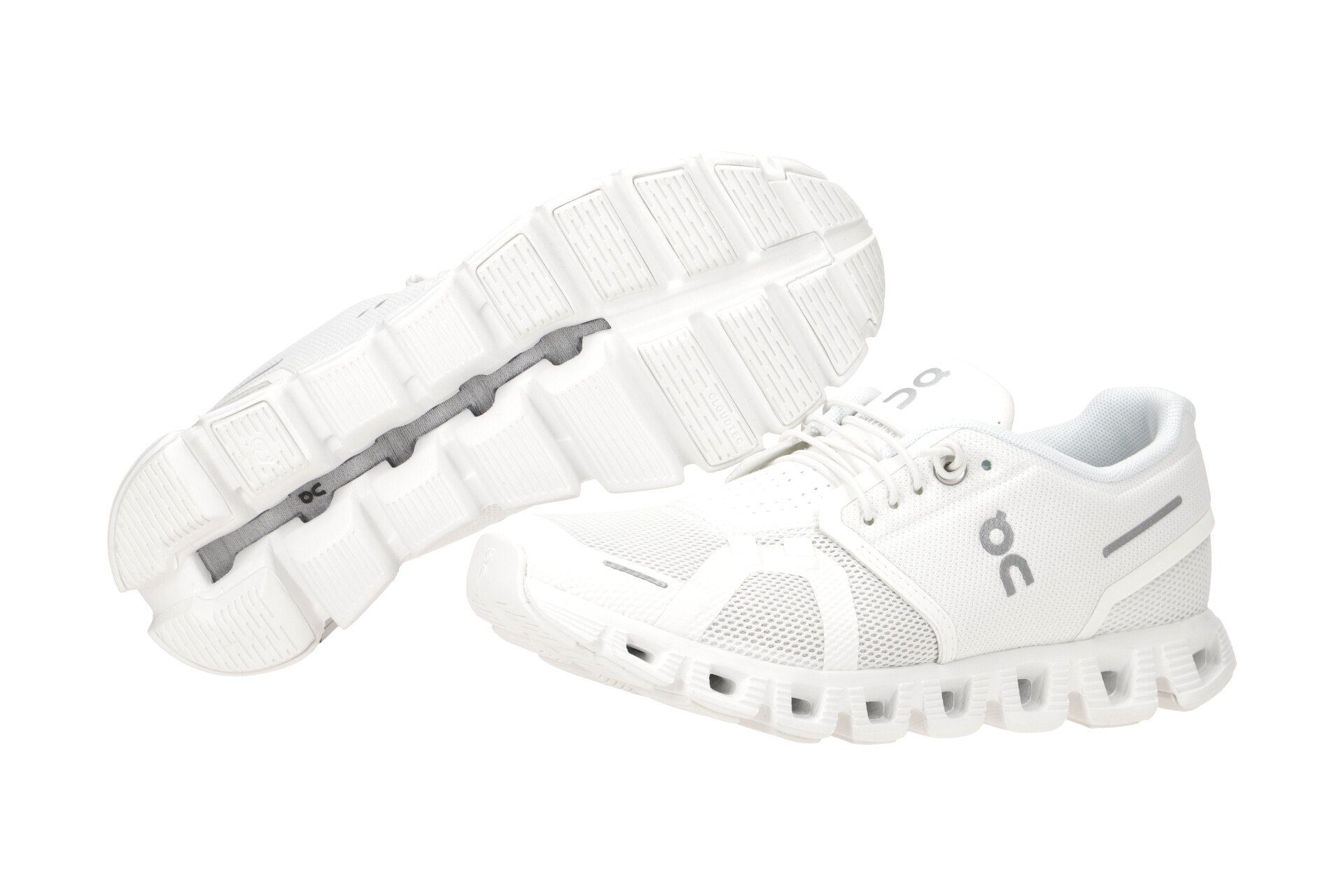 White ON RUNNING Schnürschuh / 98373 59.98373 Undyed-White