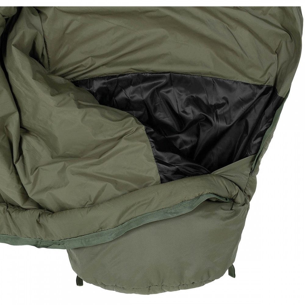 SNUGPAK Schlafsack Schlafsack, Softie 6 Kestrel, oliv (Packsack mit 4 Kompressionsriemen), Extrem leicht und robust