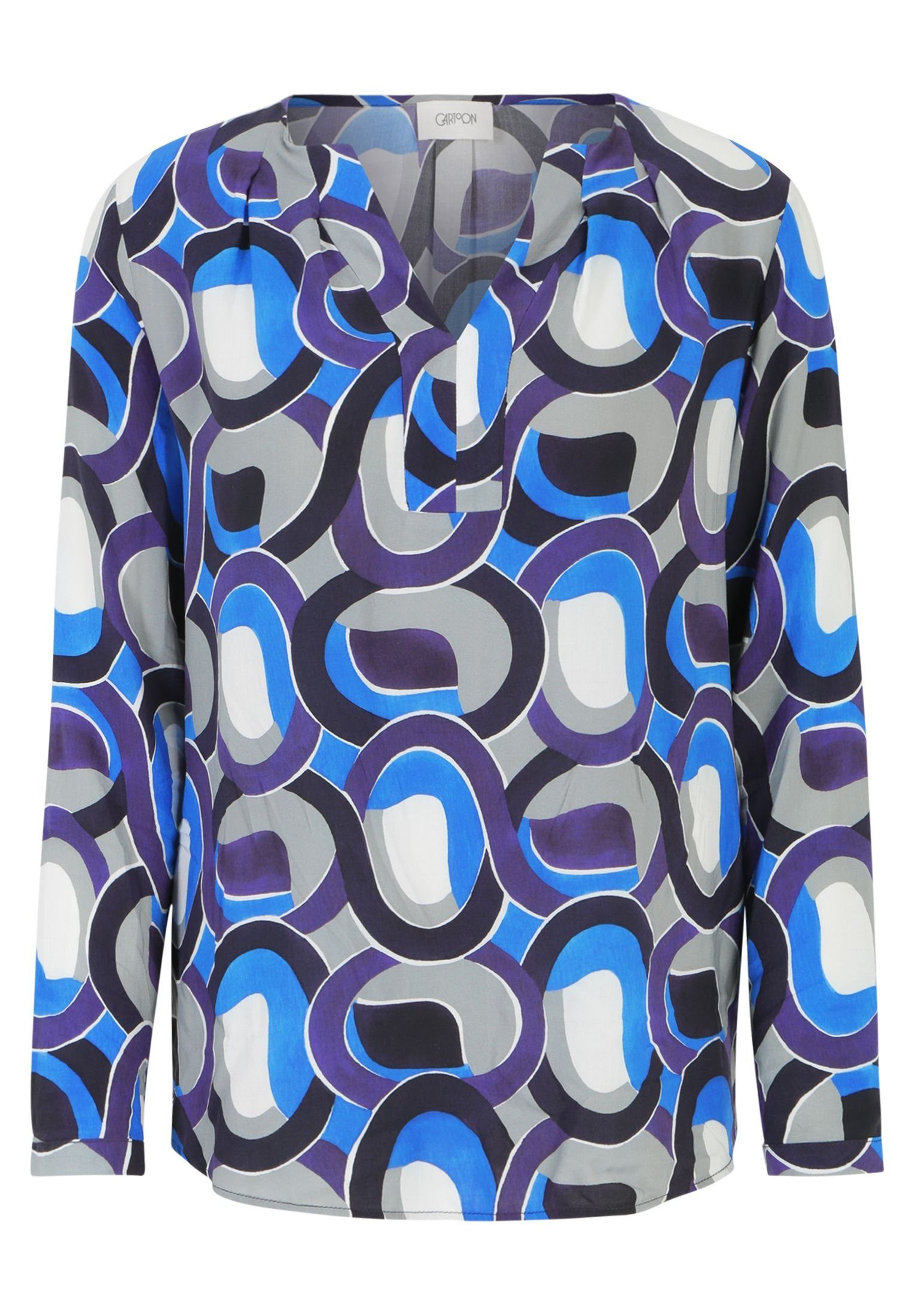 Cartoon Klassische Bluse