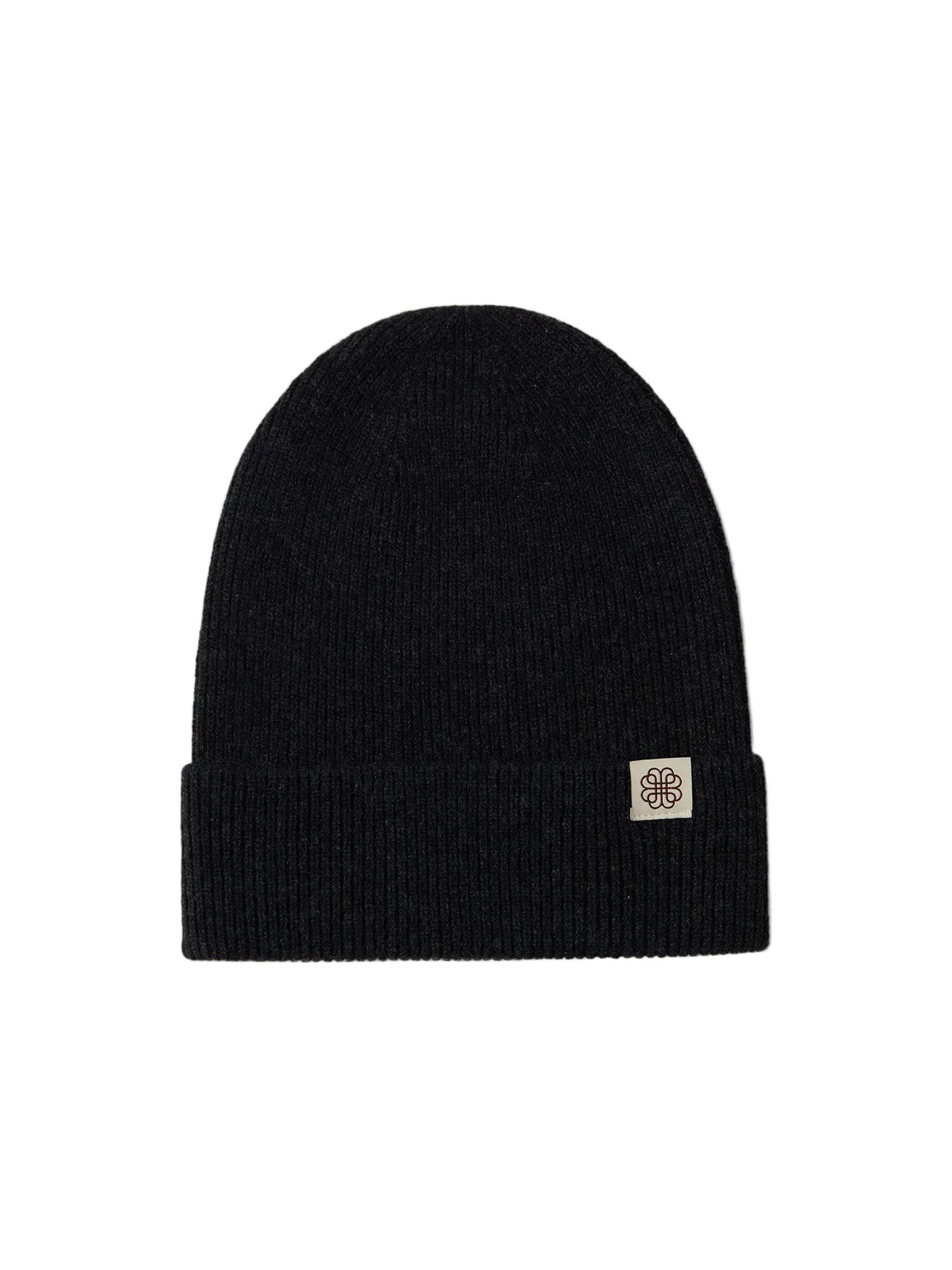 GOBI Cashmere Beanie Rippenstrick Kaschmir Mütze