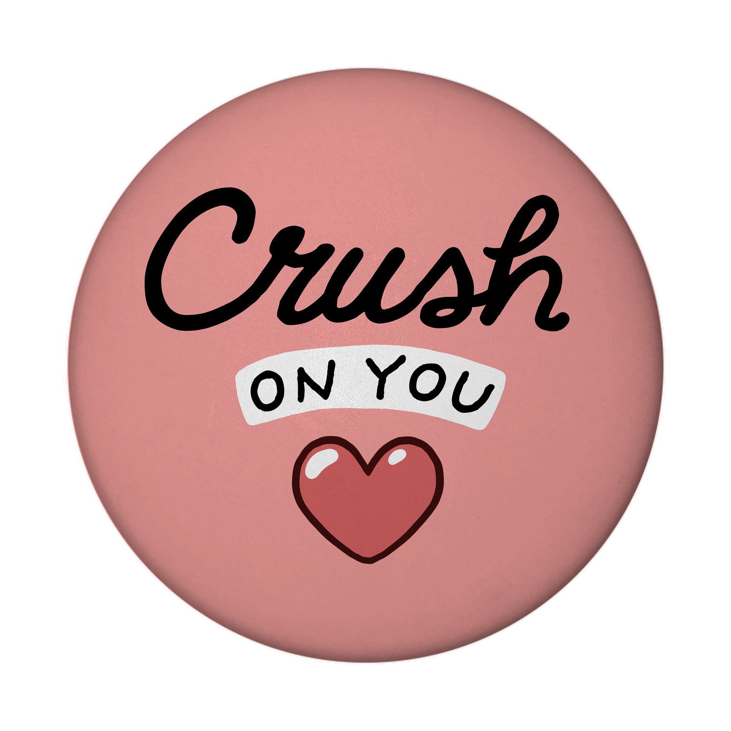 Magnet Jelly & Friends Herz Magnet rund mit Spruch Crush on you