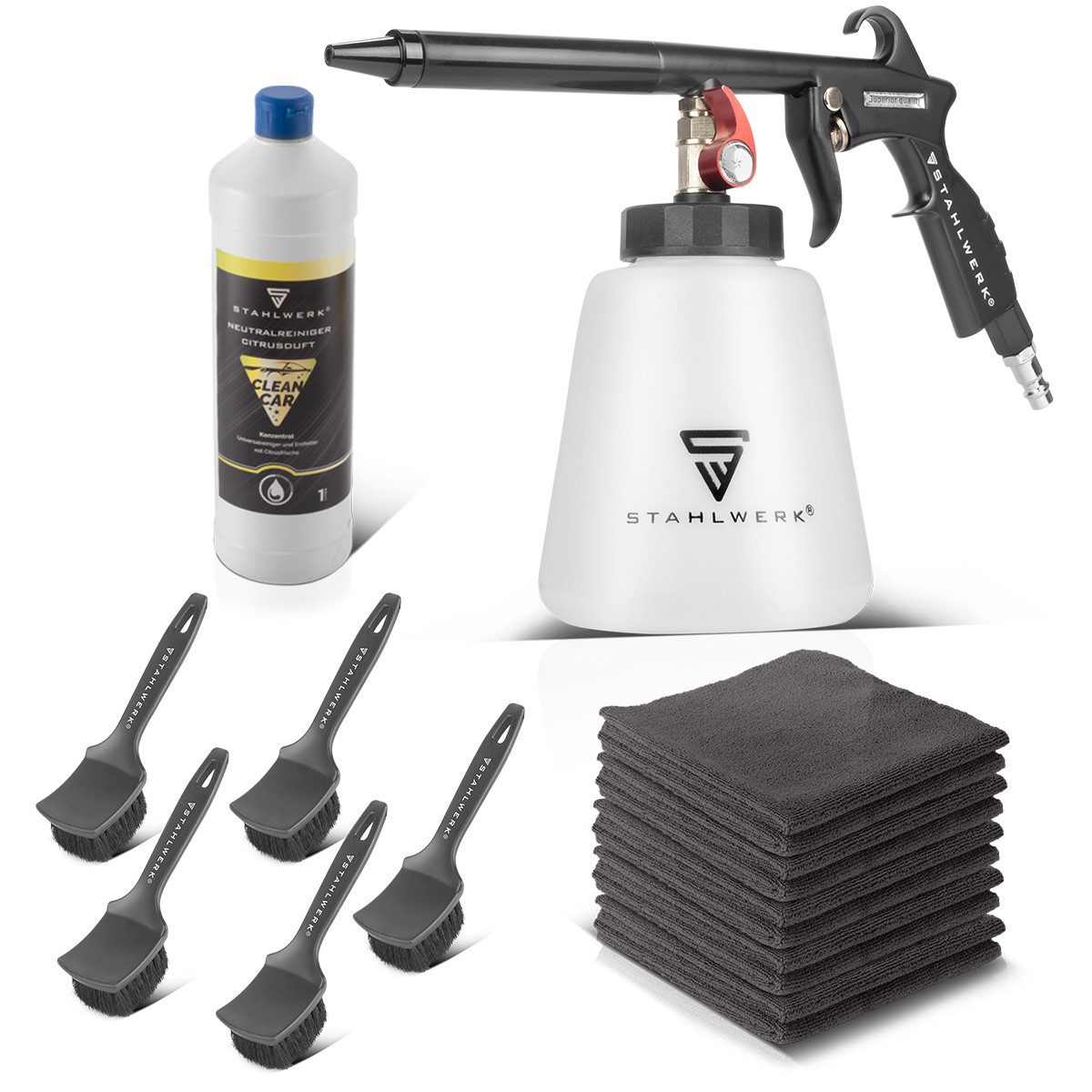 Ausblaspistole Druckluft-Reinigungspistole RP-93 ST im Set