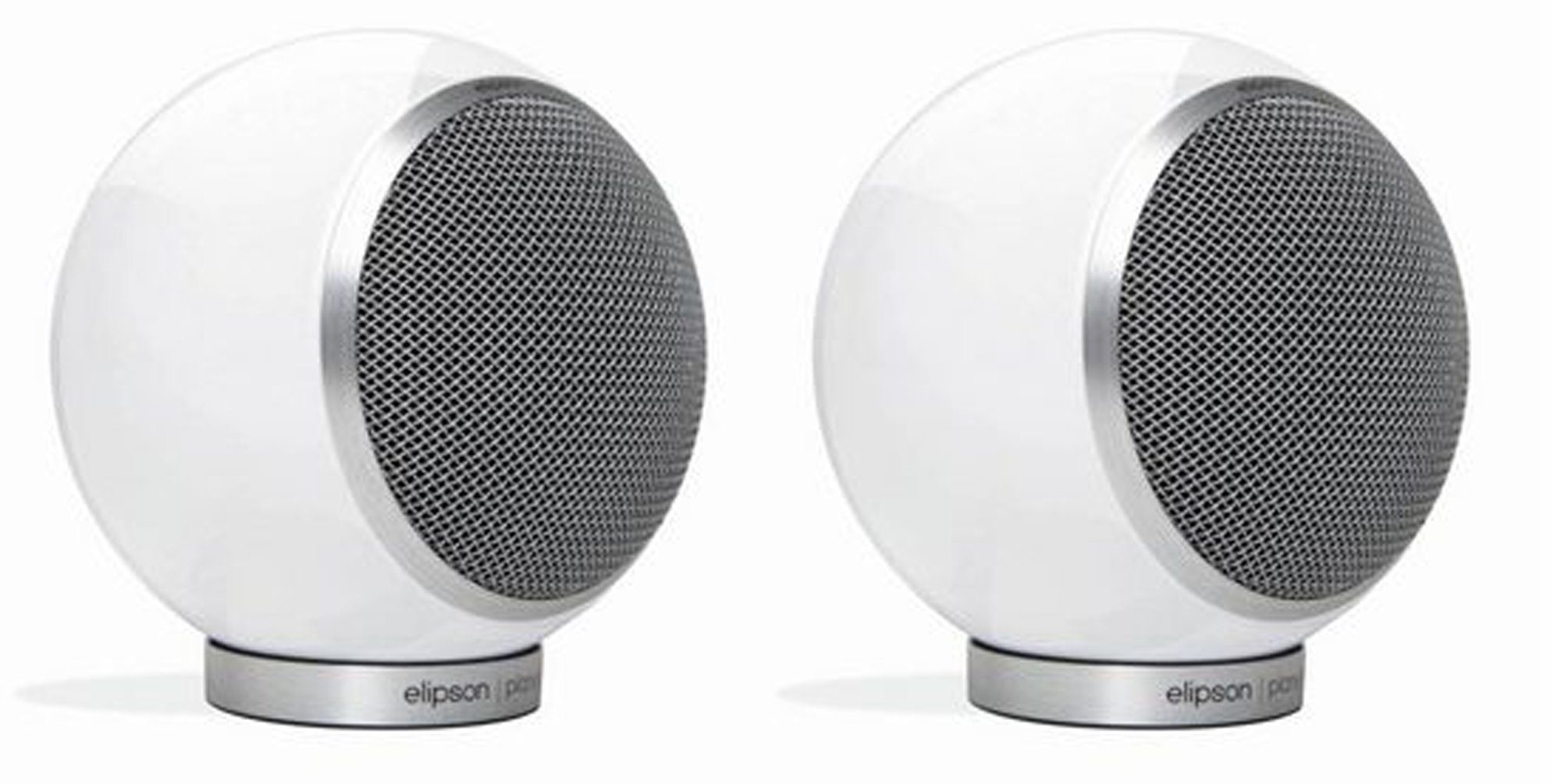 elipson Planet L 2.0 Regal-Lautsprecher (80 W, 1 Paar runde 2-Wege Kompaktlautsprecher)