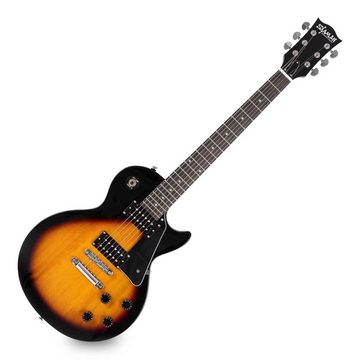 Shaman E-Gitarre SCX-100 - Single Cut-Bauweise - Mahagoni Hals - Macassar-Griffbrett, Pickups: 2x Humbucker, Set inkl. Gigbag