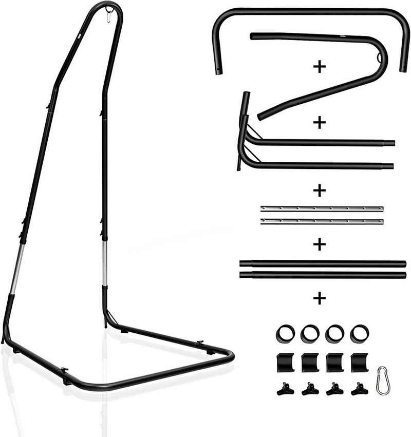 COSTWAY Hängemattengestell, bis 150kg, 195-235cm verstellbar ohne Hängematte