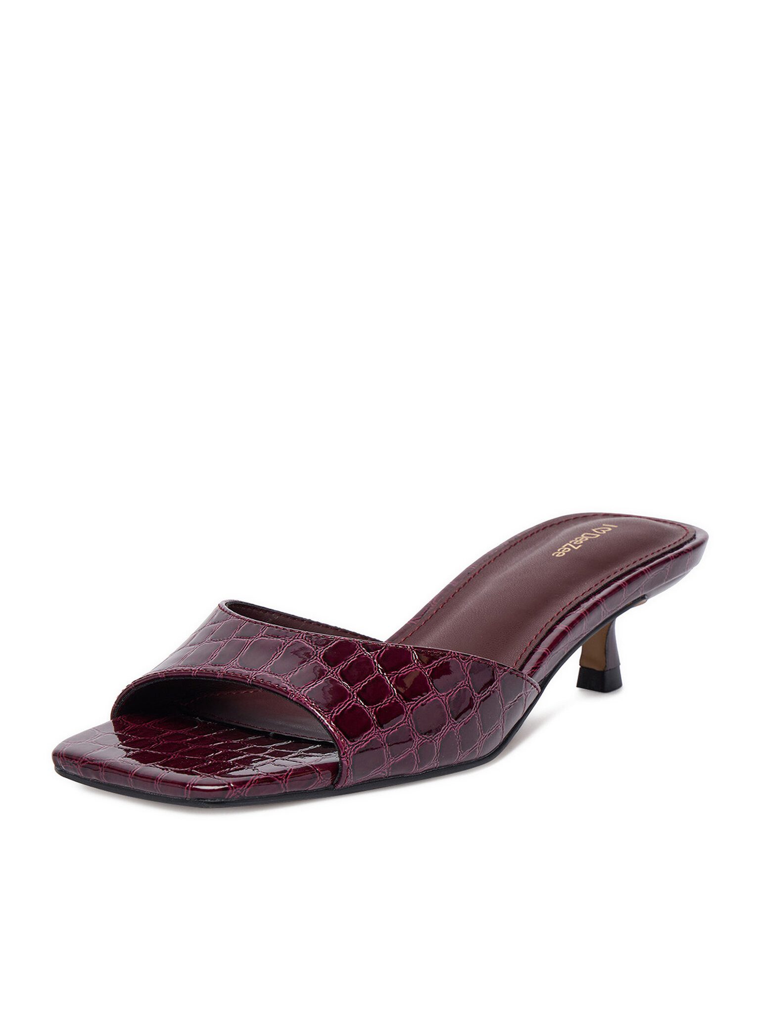 DeeZee Deezee Damen Flip-Flops Burgund DeeZee-CEO-TS6253-01 Burgund Badepantolette