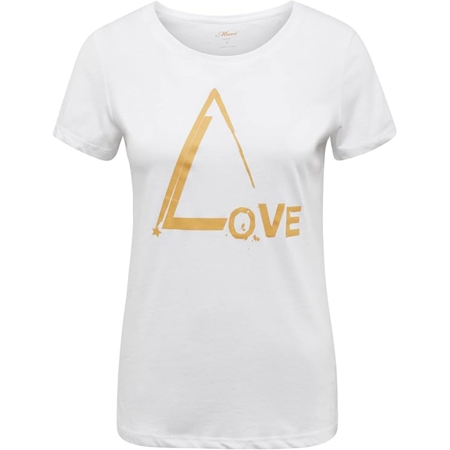 Mavi Print-Shirt LOVE PRINTED T-Shirt antique white, M