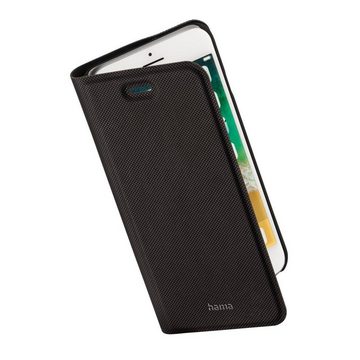 Hama Smartphone-Hülle Booklet für Xiaomi Redmi 10, Xiaomi Redmi 10 2022, schwarz, Schlankes Design, Mit Standfunktion und Einsteckfächer