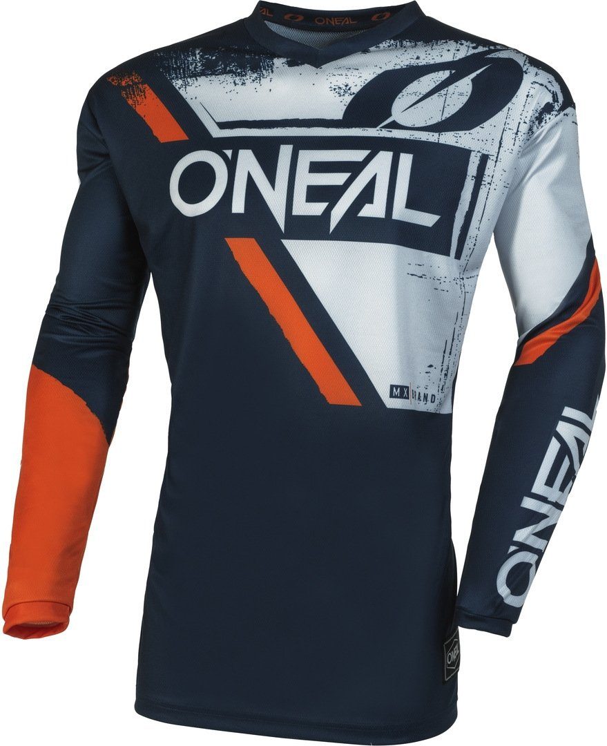 O’NEAL Motorradjacke Element Shocker Motocross Jersey Blue/Orange