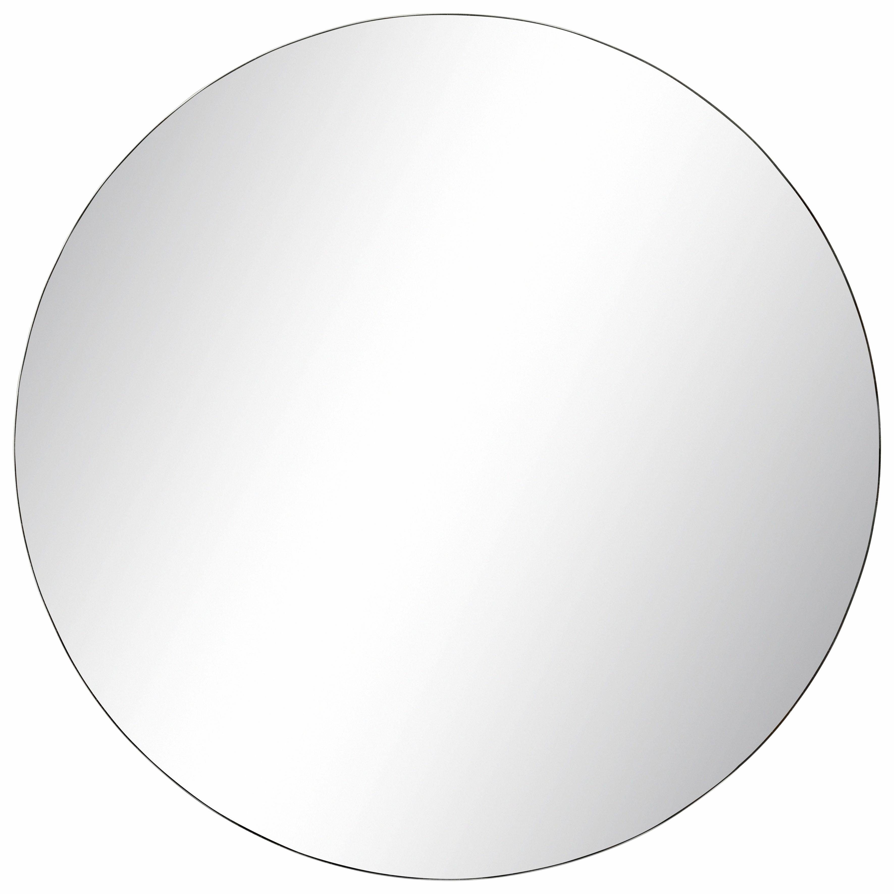 borchardt Möbel Spiegel Panama Ø75cm, Ganzflächig, Ø75cm