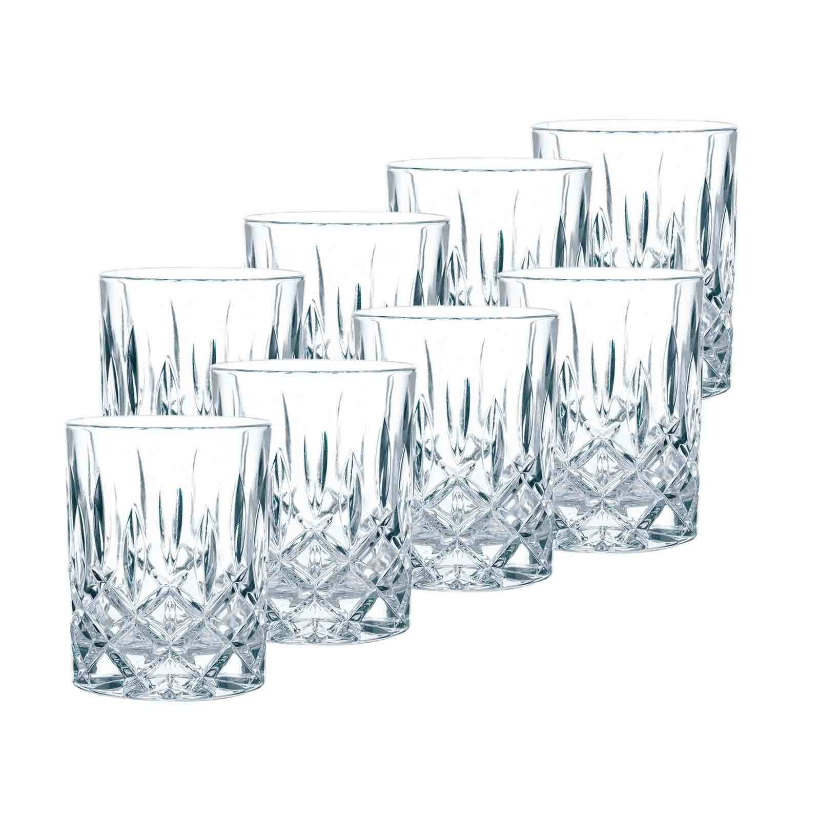 Nachtmann Whiskyglas Noblesse Whiskygläser 295 ml 8er Set, Glas