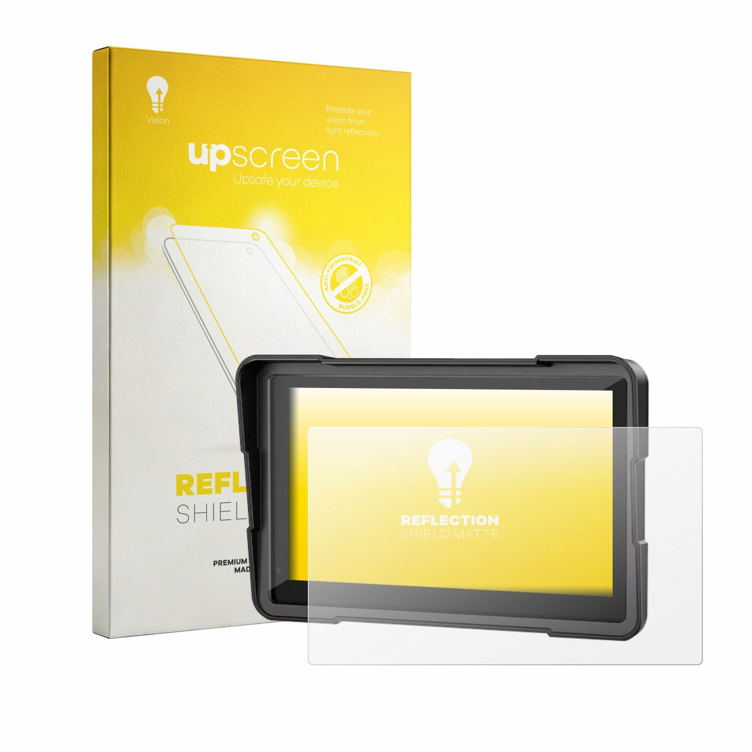 upscreen Displayschutzfolie Schutzfolie für CPMC B7 BMW Motorcycle GPS Navigation 7", Displayschutz Schutz Folie Matt Entspiegelungsfolie