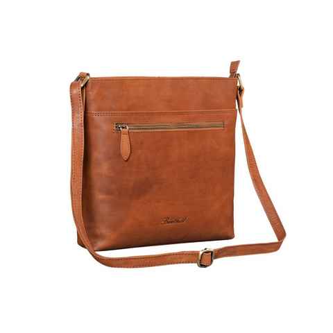 Benthill Umhängetasche Damen Echt Leder Umhängetasche Handtasche Schultertasche Shopper, Schultergurt / Umhängegurt Reißverschlussfach