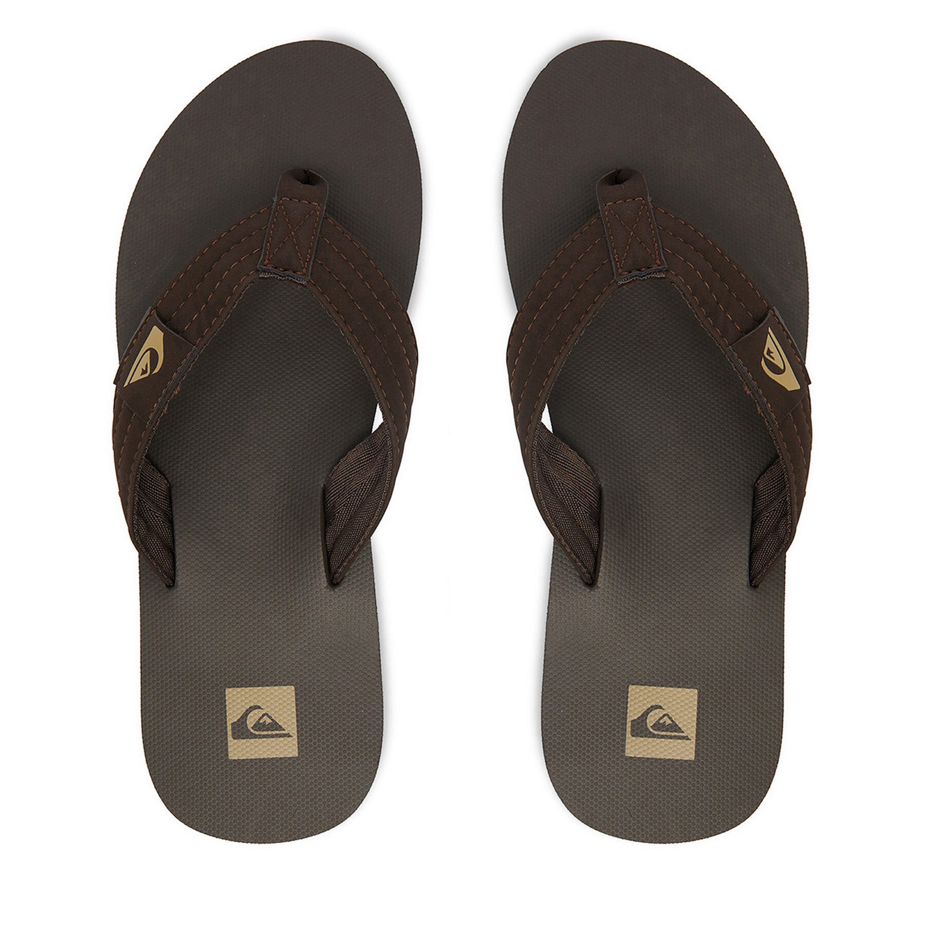 Quiksilver Quiksilver Herren-Flip-Flops, braun Badepantolette
