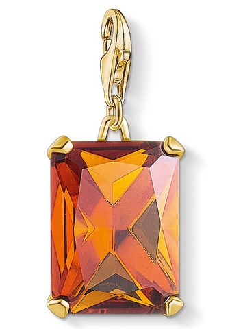 THOMAS SABO Кулон »Großer Stein Orange...