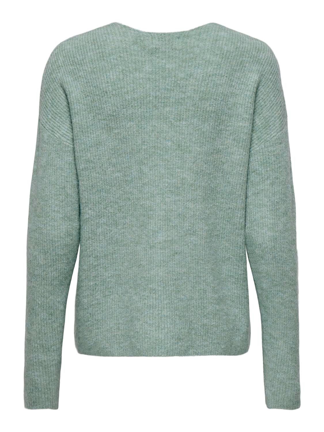 ONLY Strickpullover Warmer Strickpullover Stretch V-Ausschnitt günstig online kaufen