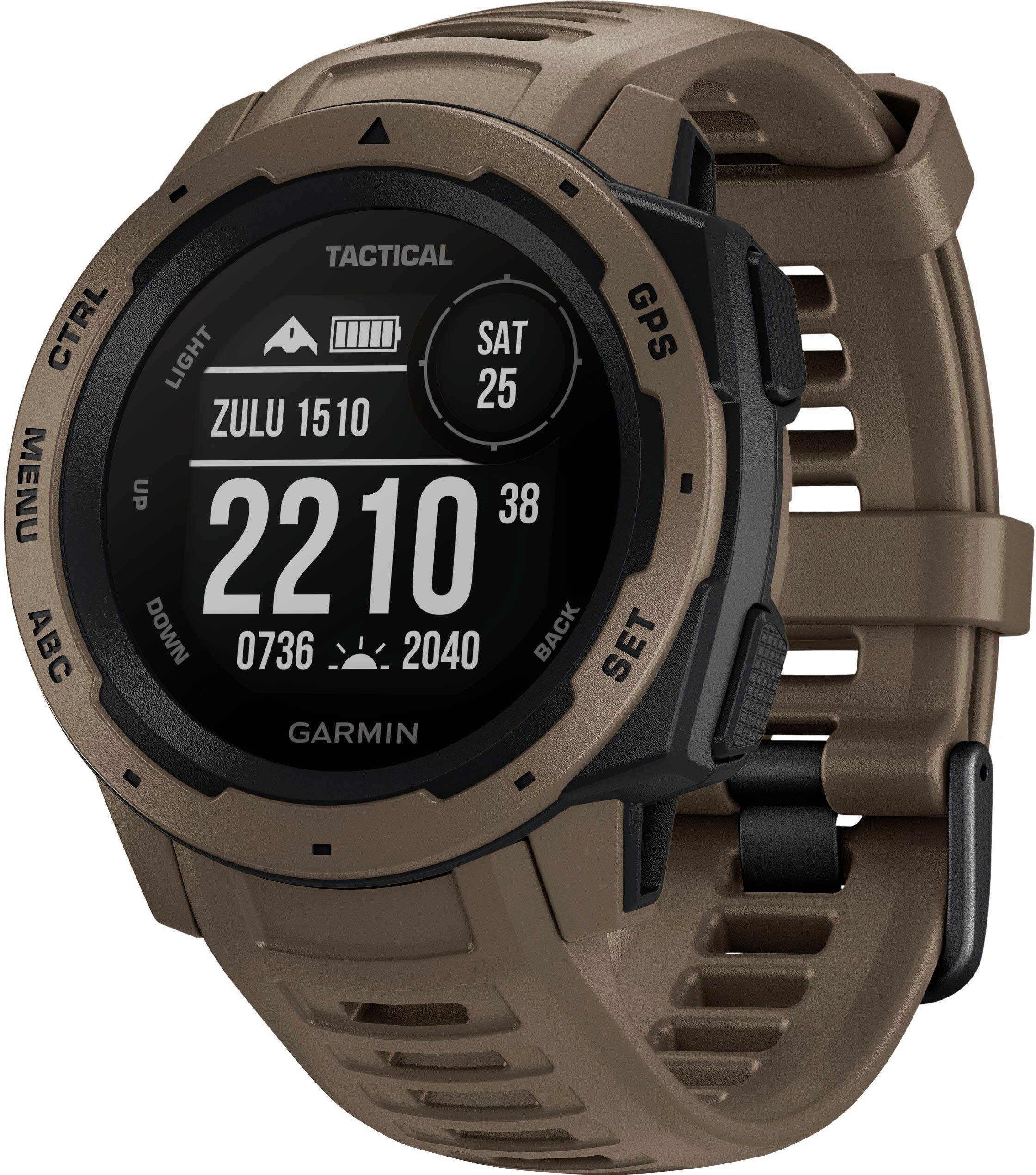 Garmin Instinct Tactical Smartwatch, Taktische Funktionen und