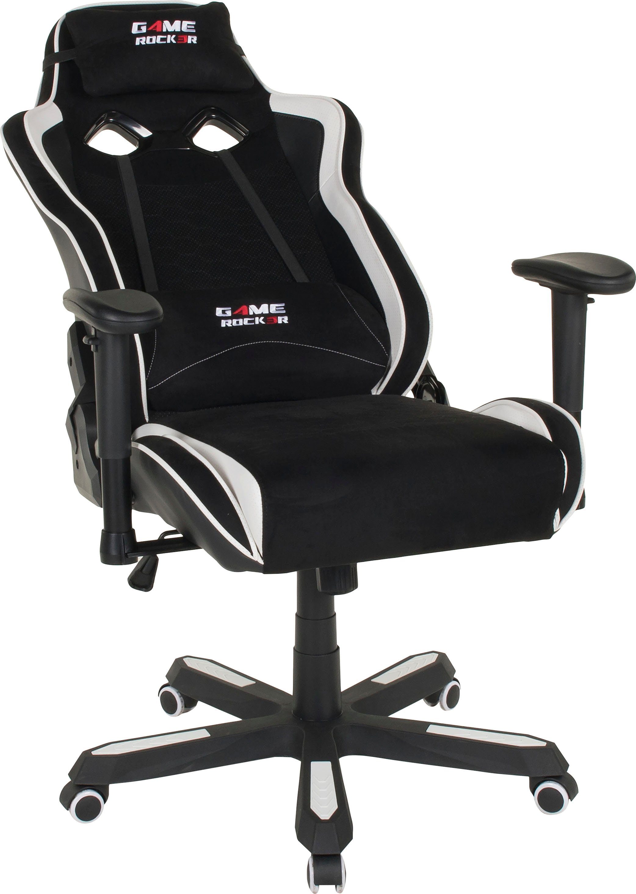 L Gaming-Stuhl Rocker schwarz/weiß G-30 Collection Duo Game