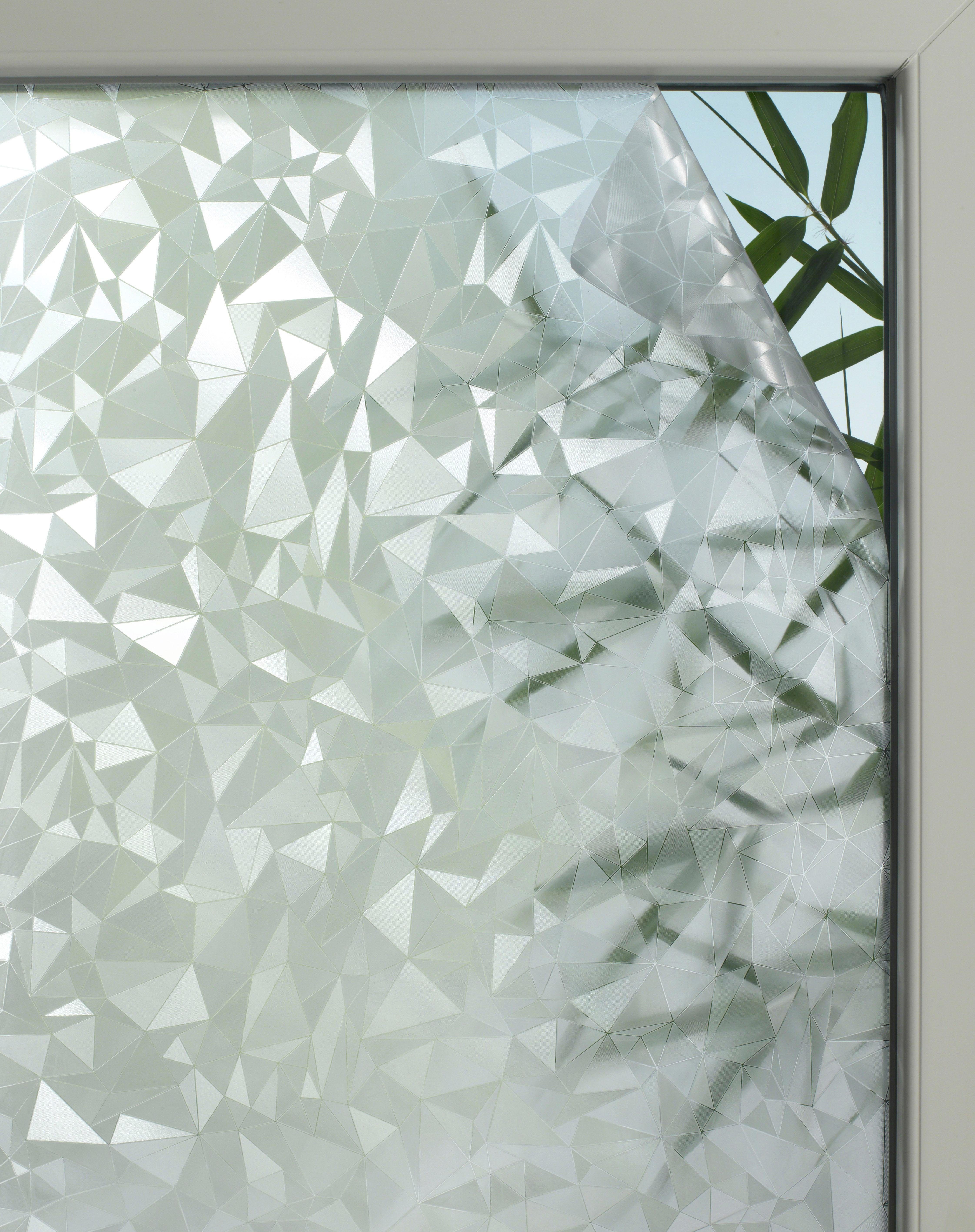 Glasfolie Statische Fensterfolie transparent Sichtschutz 90x150cm Grace 3345010 