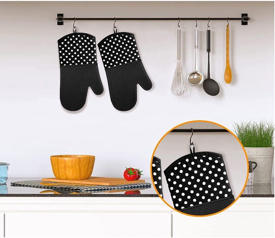 Küchenmaschinen-Adapter TUABUR Silikon-Ofenhandschuhe