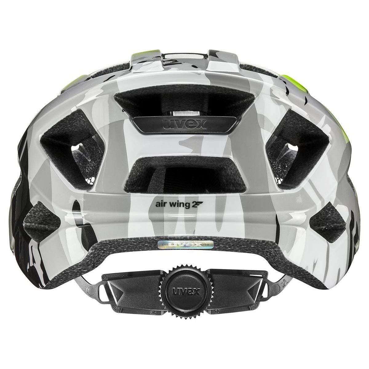 Uvex Fahrradhelm uvex air wing 2 neon yellow-black