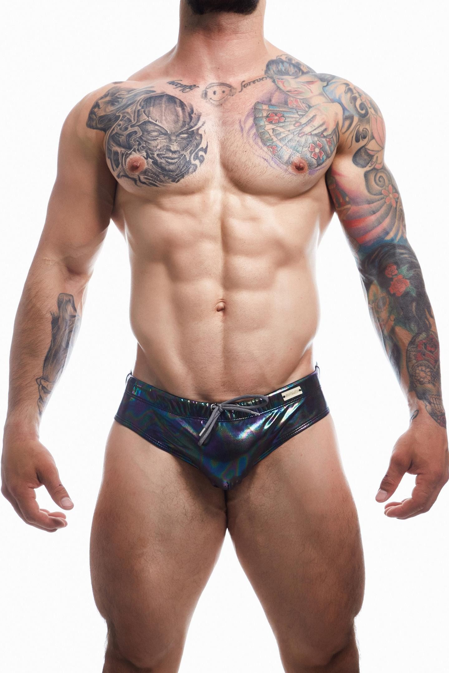CUT4MEN Slip Herren-Slip in schwarz - XL