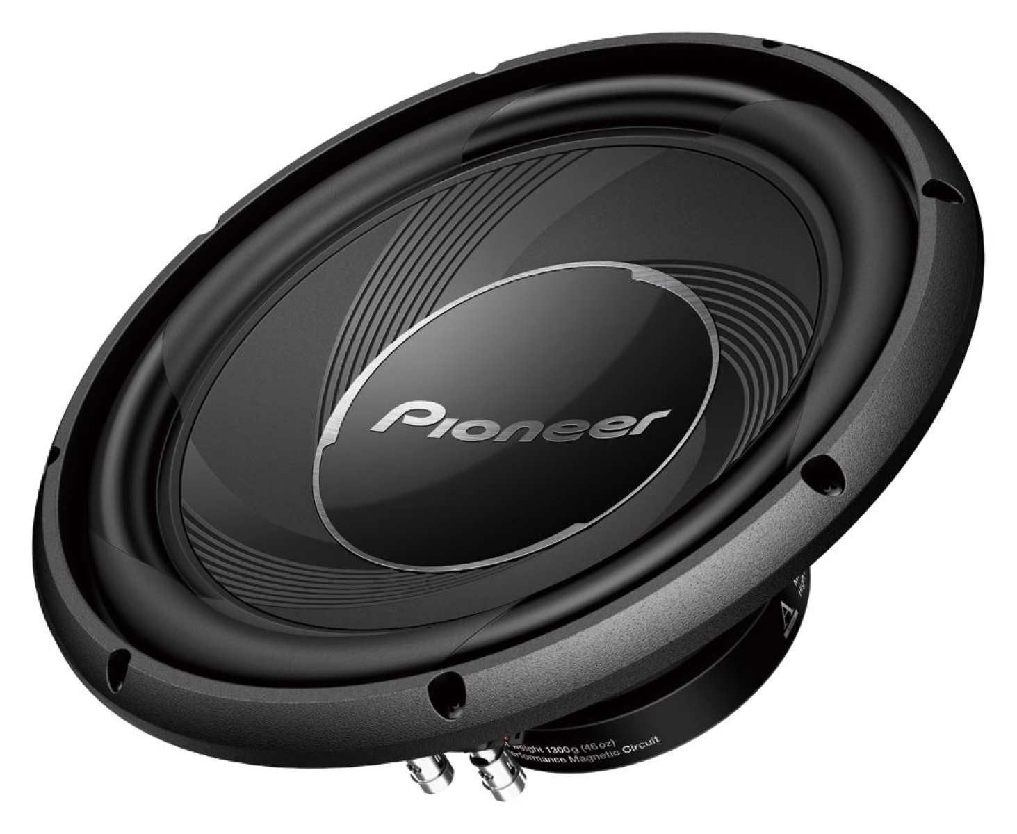 Pioneer GXT-3730B-SET Komplettpaket Gehäusesubwoofer & Verstärker Kabel Endverstärker (Anzahl Kanäle: 2)