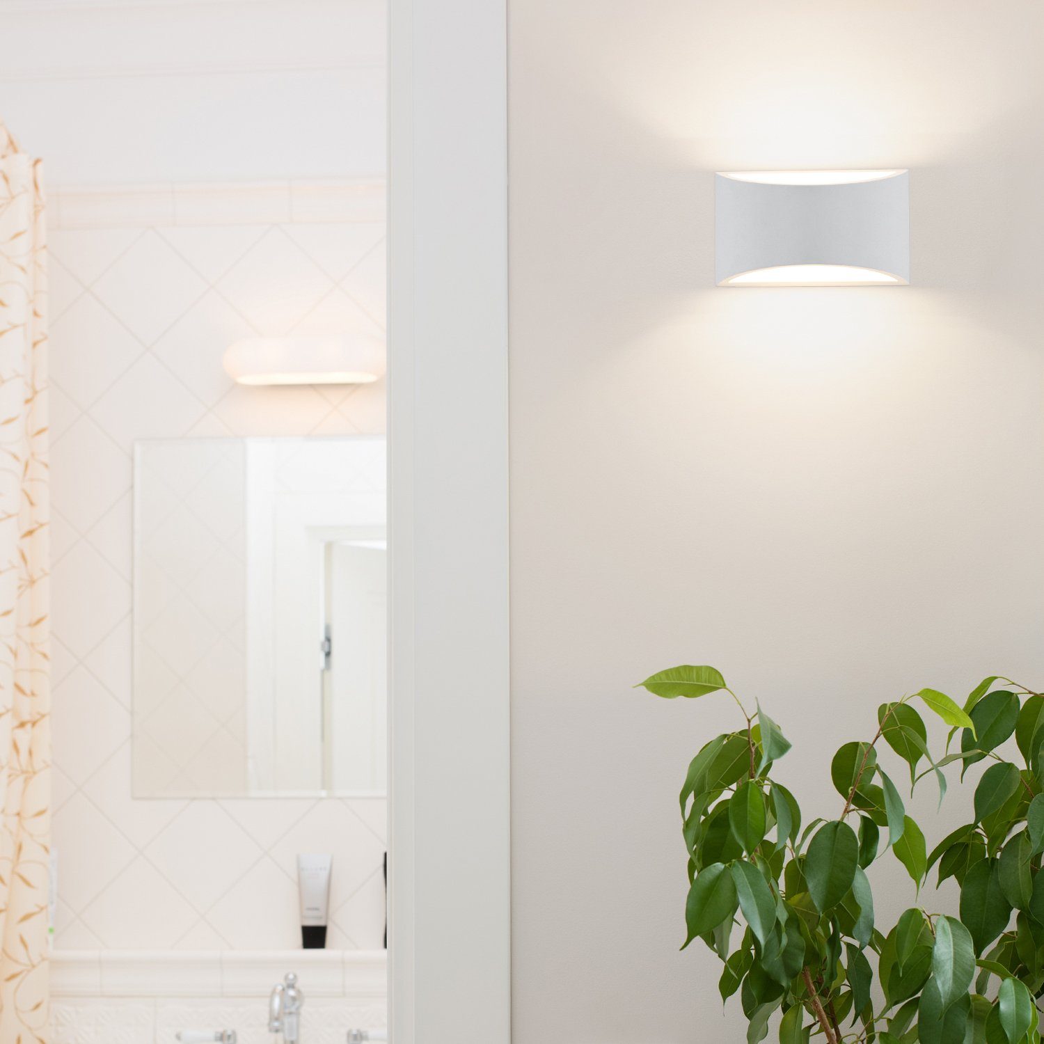 MARIE, G9 Wandlampe Up Leuchtmittel, Innen LED Indirektes Effekt Wandleuchte Home ohne Paco Licht Down Flur Lampe