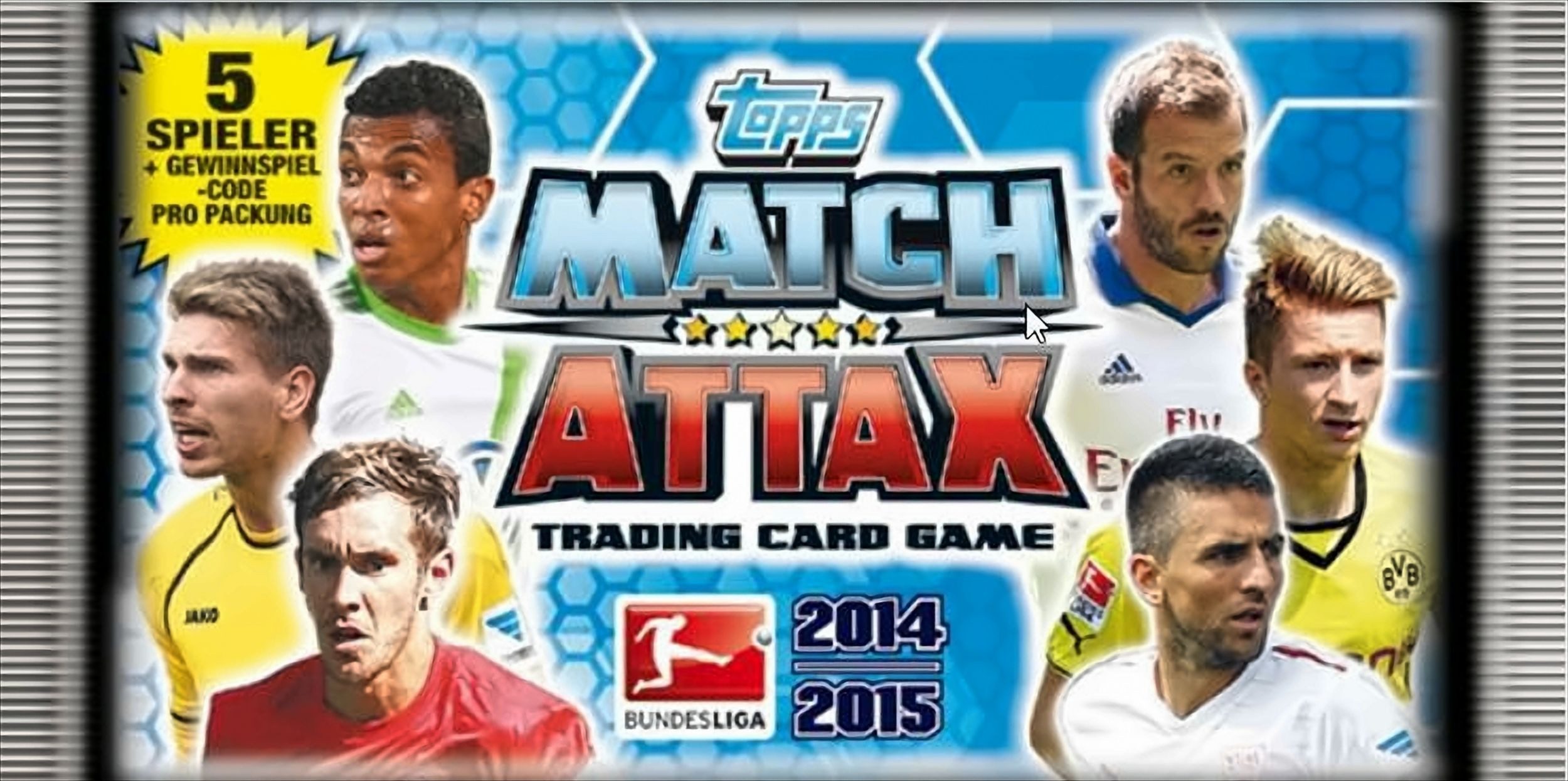 Sammelkarte Match Attax Saison 2014/2015 1 Booster