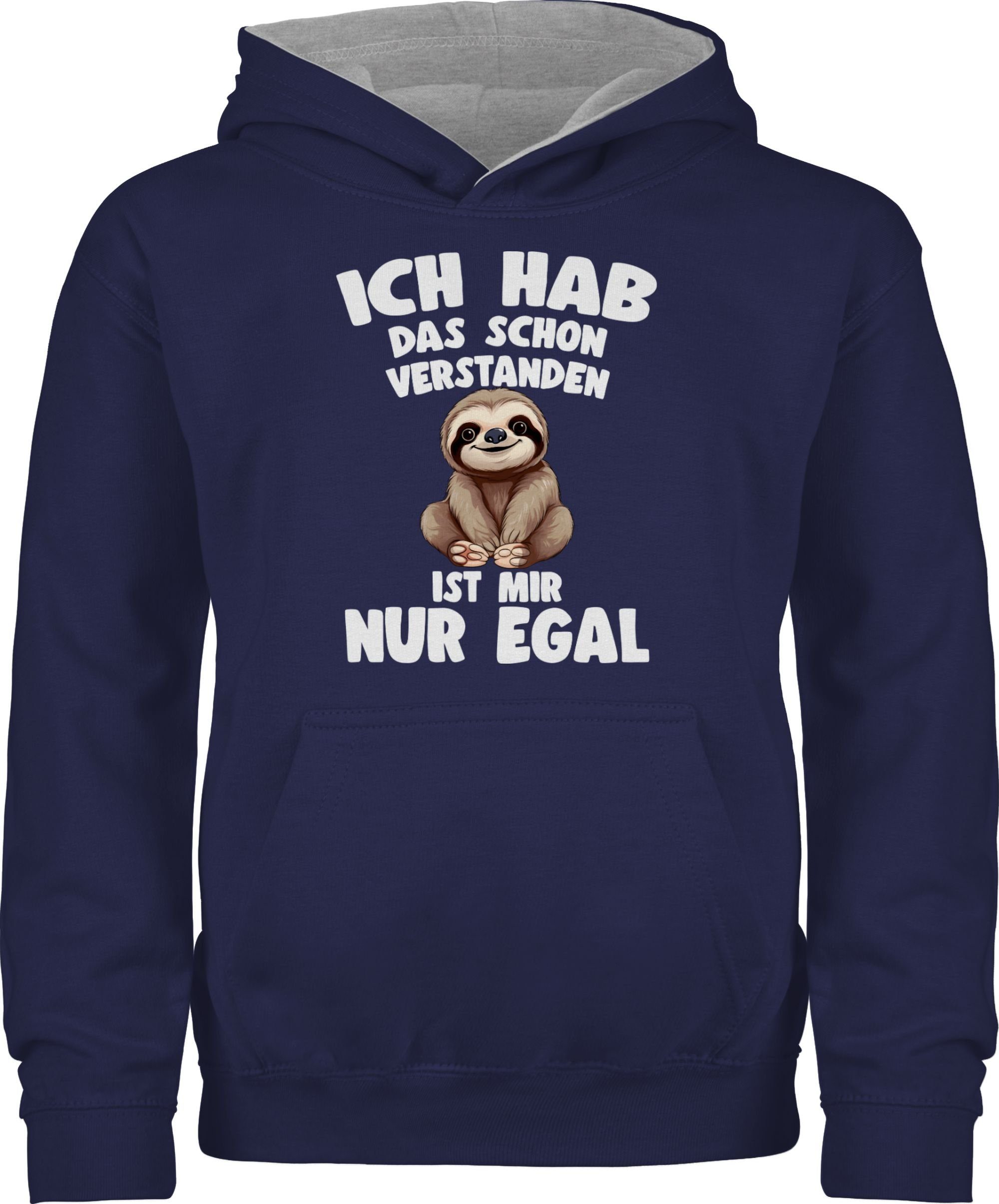 Hoodie Ich hab das schon verstanden ist mir nur egal I Lustiger Spruch Faulti
