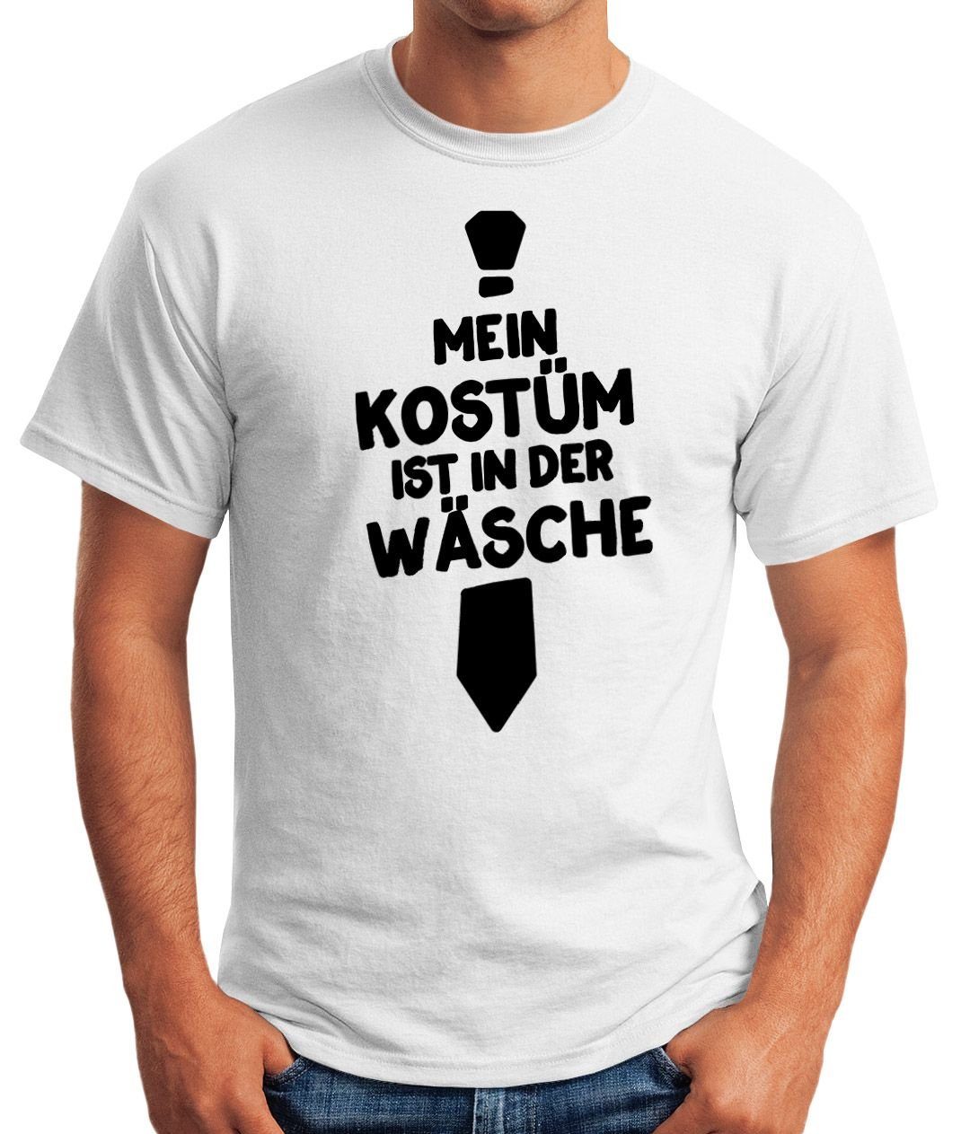 MoonWorks Print-Shirt Herren T-Shirt Mein Kostüm günstig online kaufen