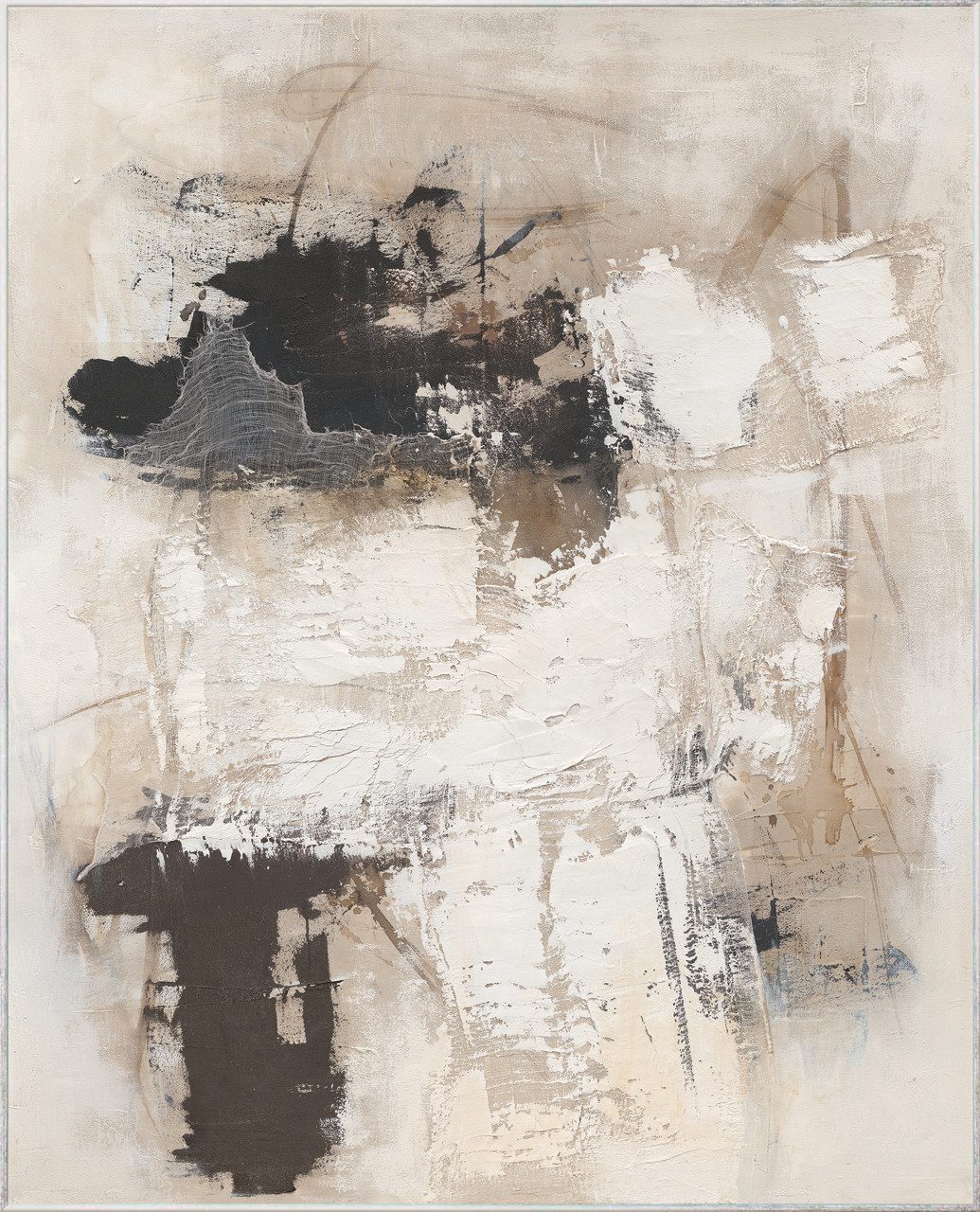 ArtUniverse Gemälde ArtUniverse Leinwandbild Boho Harmony 90 x 120 cm, Abstrakt