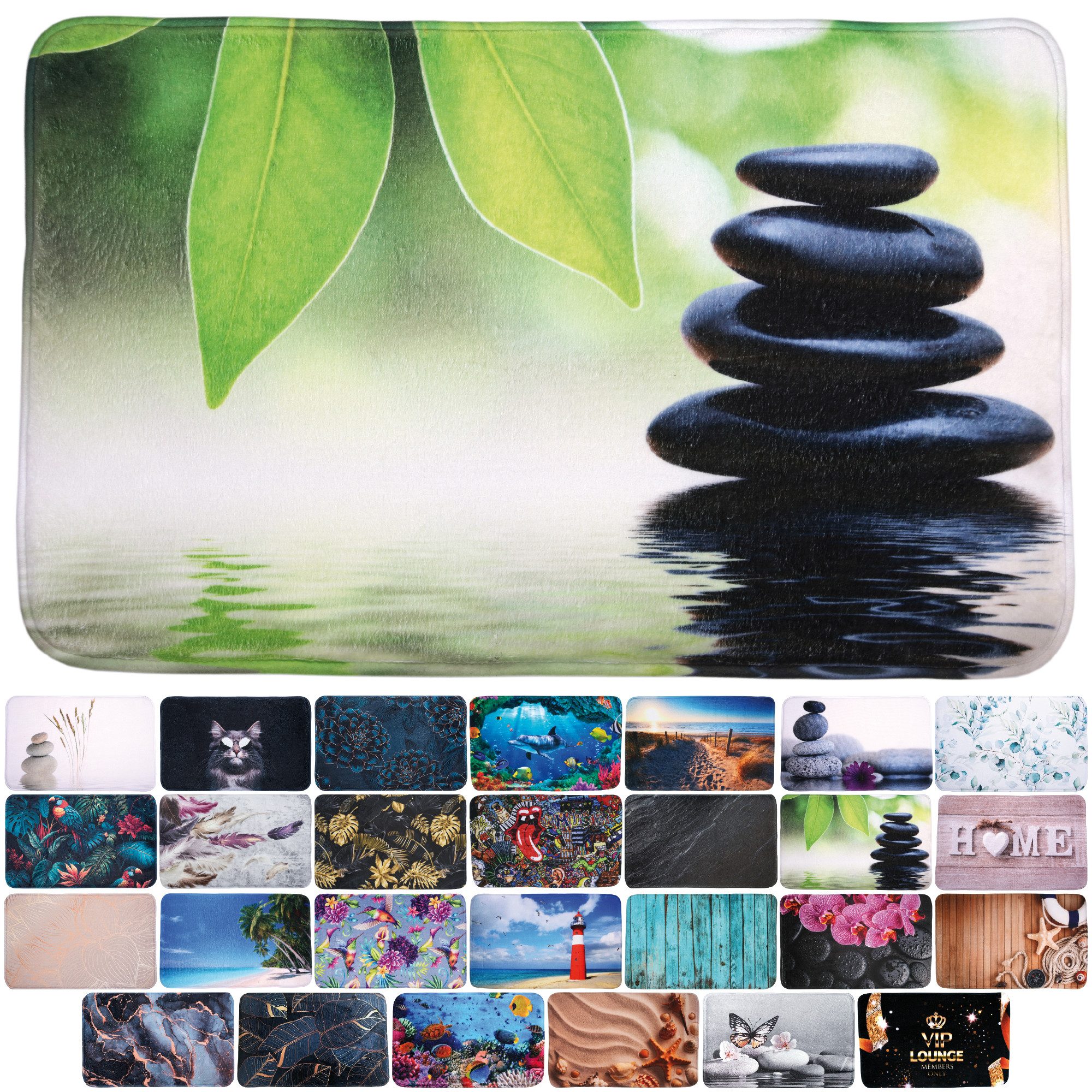 Sanilo Badematte mit Motiv, viele schöne Badteppiche zur Auswahl, rutschhem günstig online kaufen