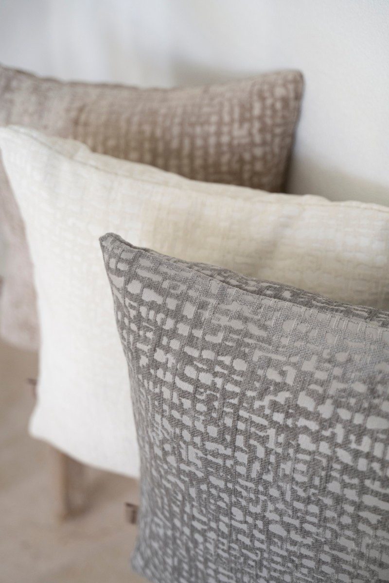Knit Factory Dekokissen Mart Beige 50x50 50x50 cm, Modell Mart