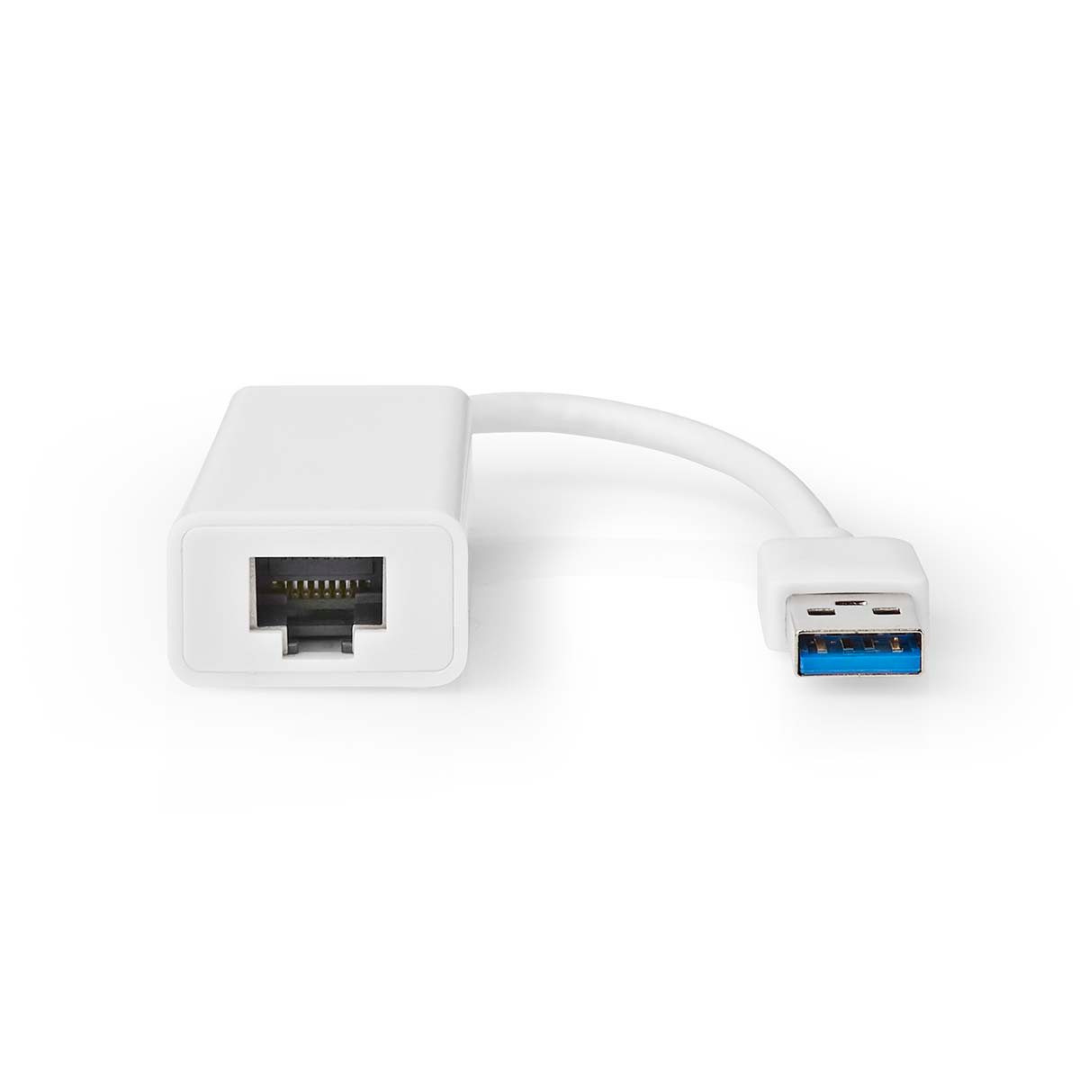 Nedis CCGB61950WT02 USB-Adapter USB-A Stecker zu USB-A Stecker, laptop und pc, usb 3.2 gen 1 gigabit, rj45, schnell und einfach