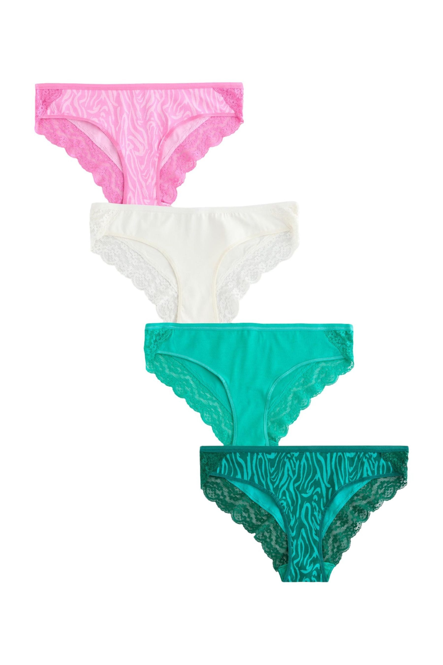 Next Bikinislip Spitzenslips im 4er-Pack, Bikini günstig online kaufen