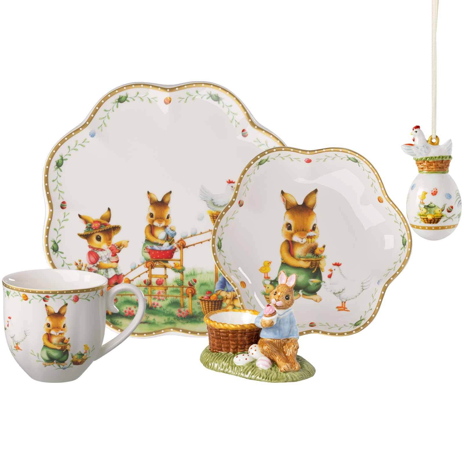 Villeroy & Boch Kombiservice Easter Edition Jahres-Set 5er Set (5-tlg), 1 Personen, Porzellan