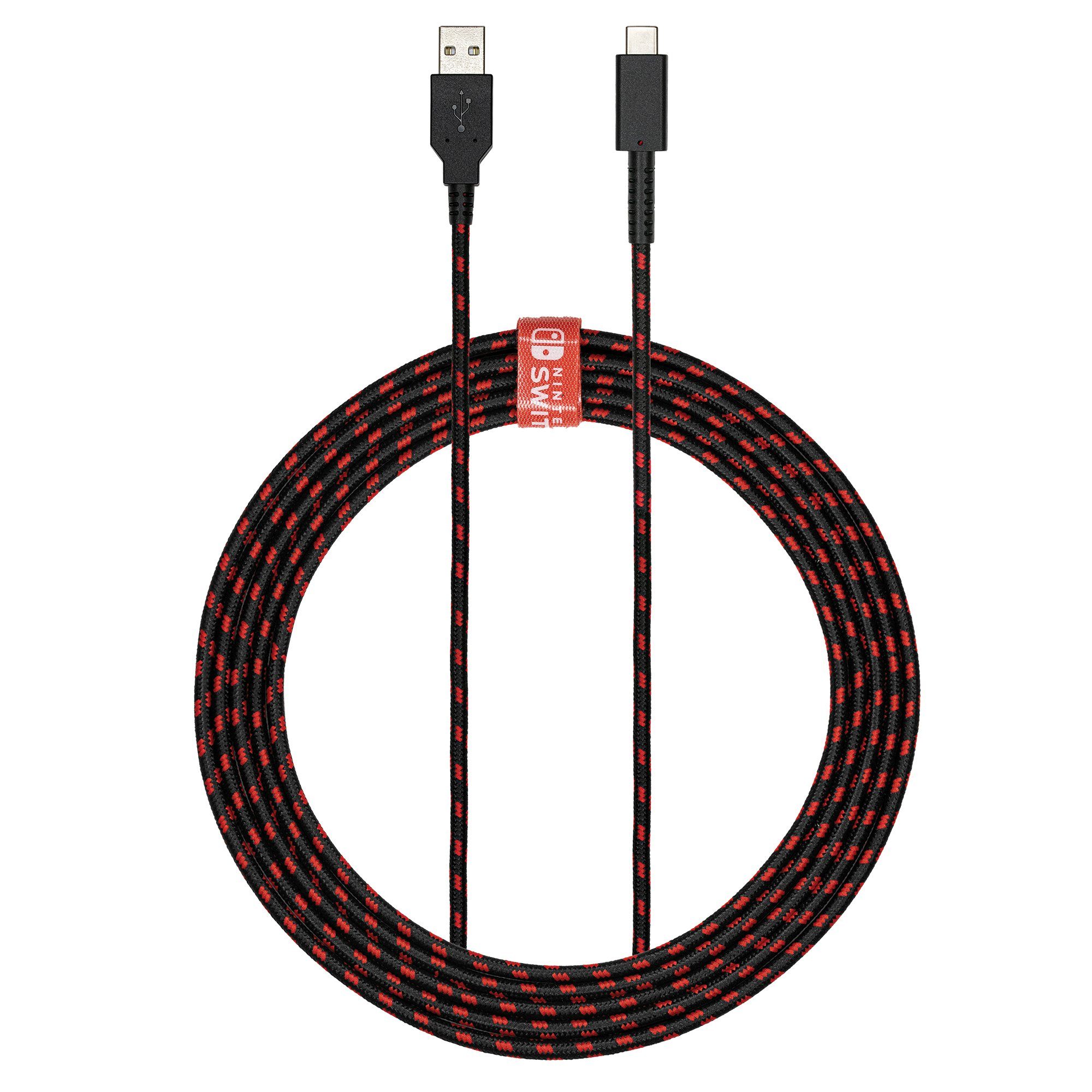 PDP - Performance Designed Products PDP Ladekabel für Nintendo Switch USB-Kabel, USB Typ A, USB-C, (240 cm)